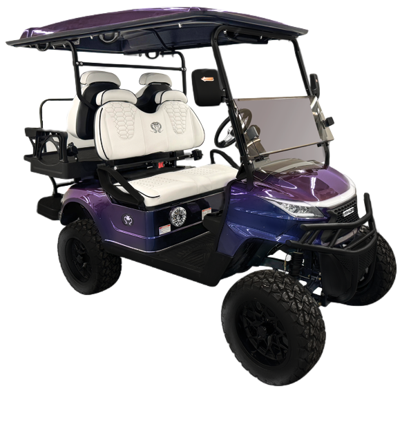 Venom Strike 4 Passenger 2+2 Non Lifted Golf Cart
