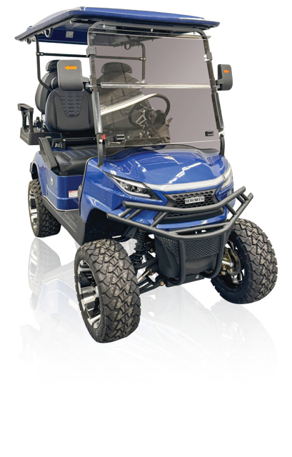 Venom Strike 4 Passenger 4 Forward Non Lifted Golf Cart