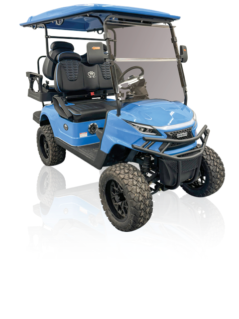 Venom Strike 4 Passenger 2+2 Lifted Golf Cart