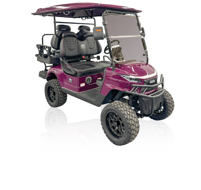 Venom Strike 4 Passenger 4 Forward Non Lifted Golf Cart
