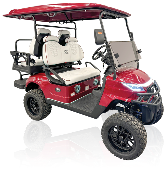 Venom Strike 4 Passenger 2+2 Non Lifted Golf Cart
