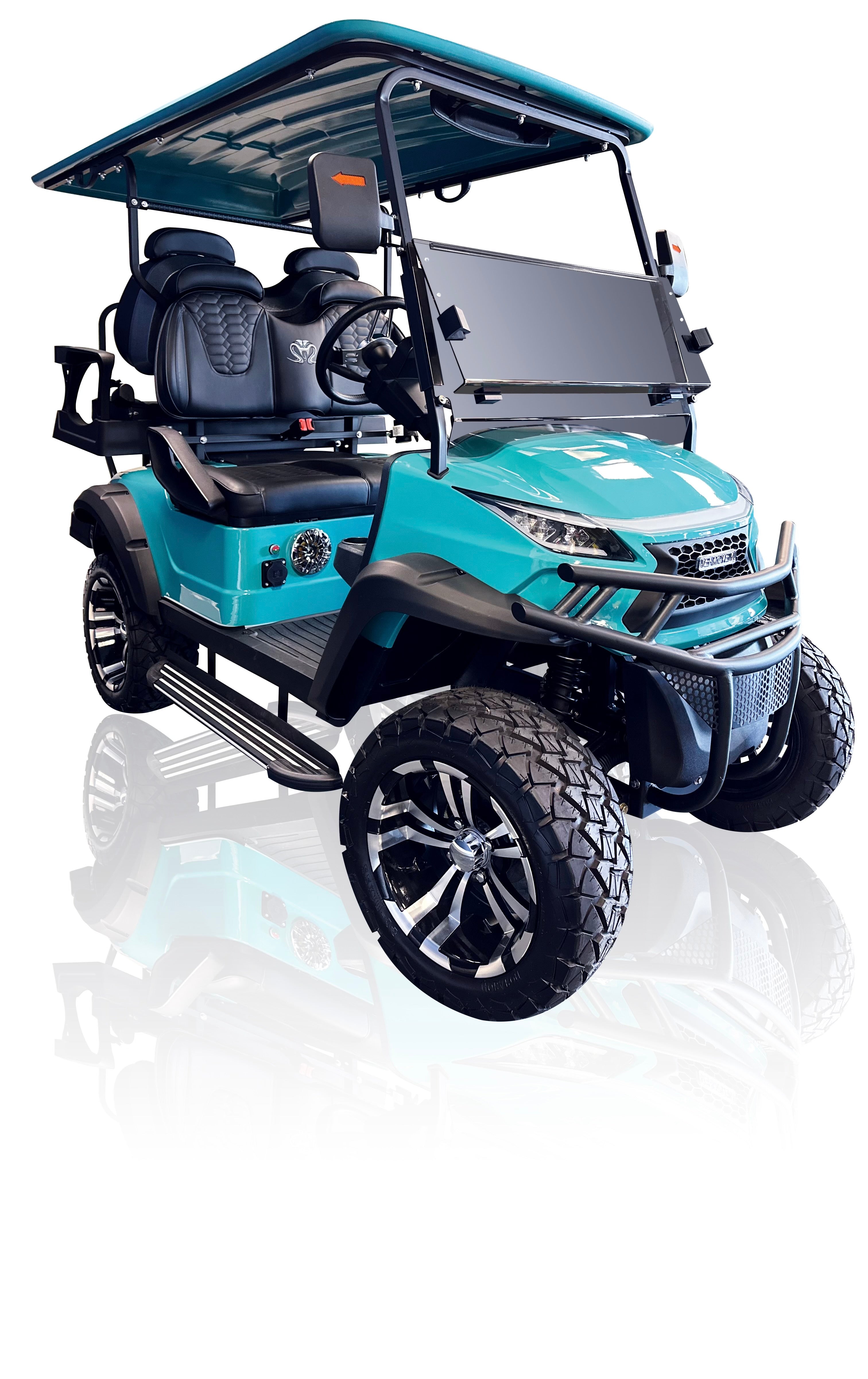 Venom Strike 4 Passenger 4 Forward Non Lifted Golf Cart