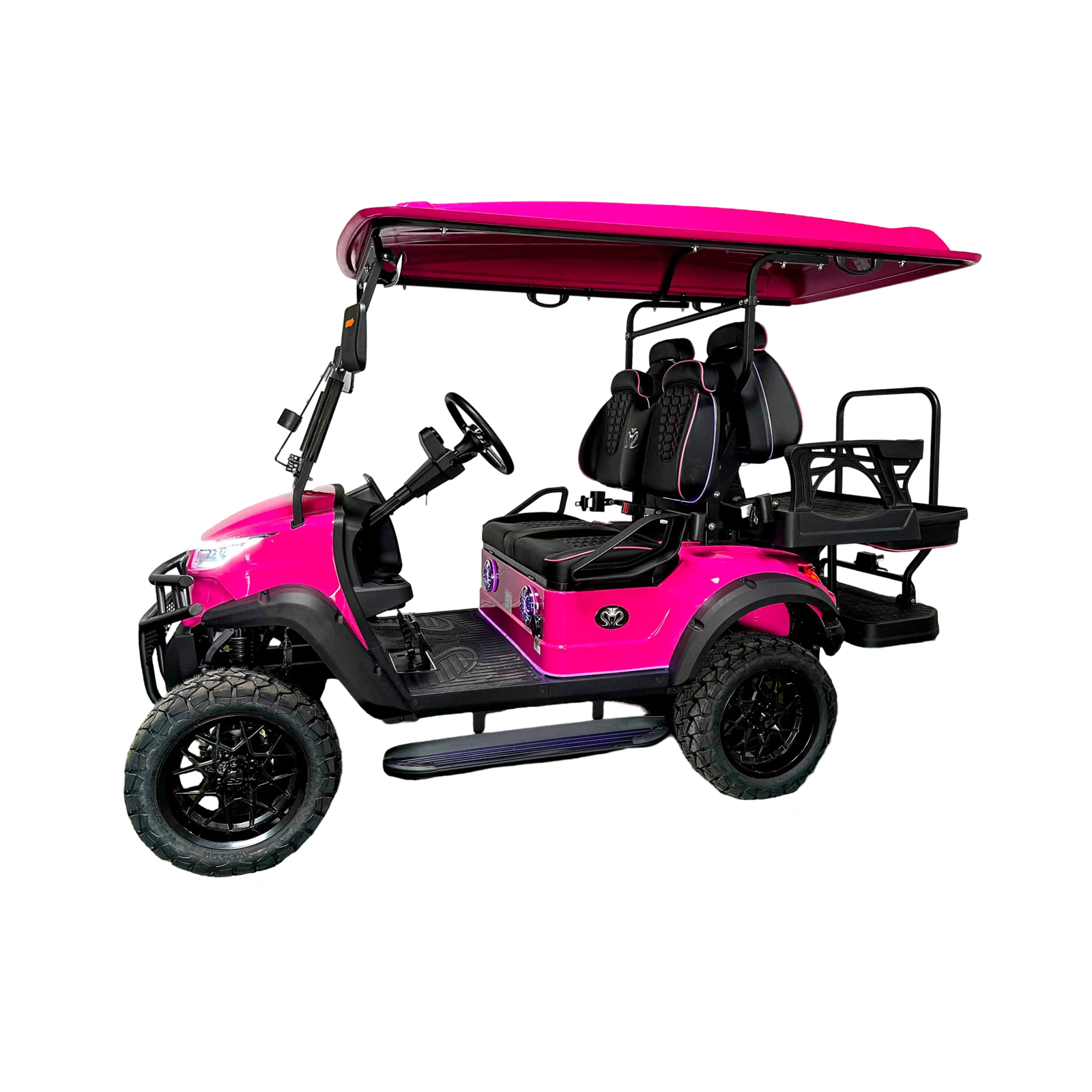 Venom Strike 4 Passenger 2+2 Lifted Golf Cart