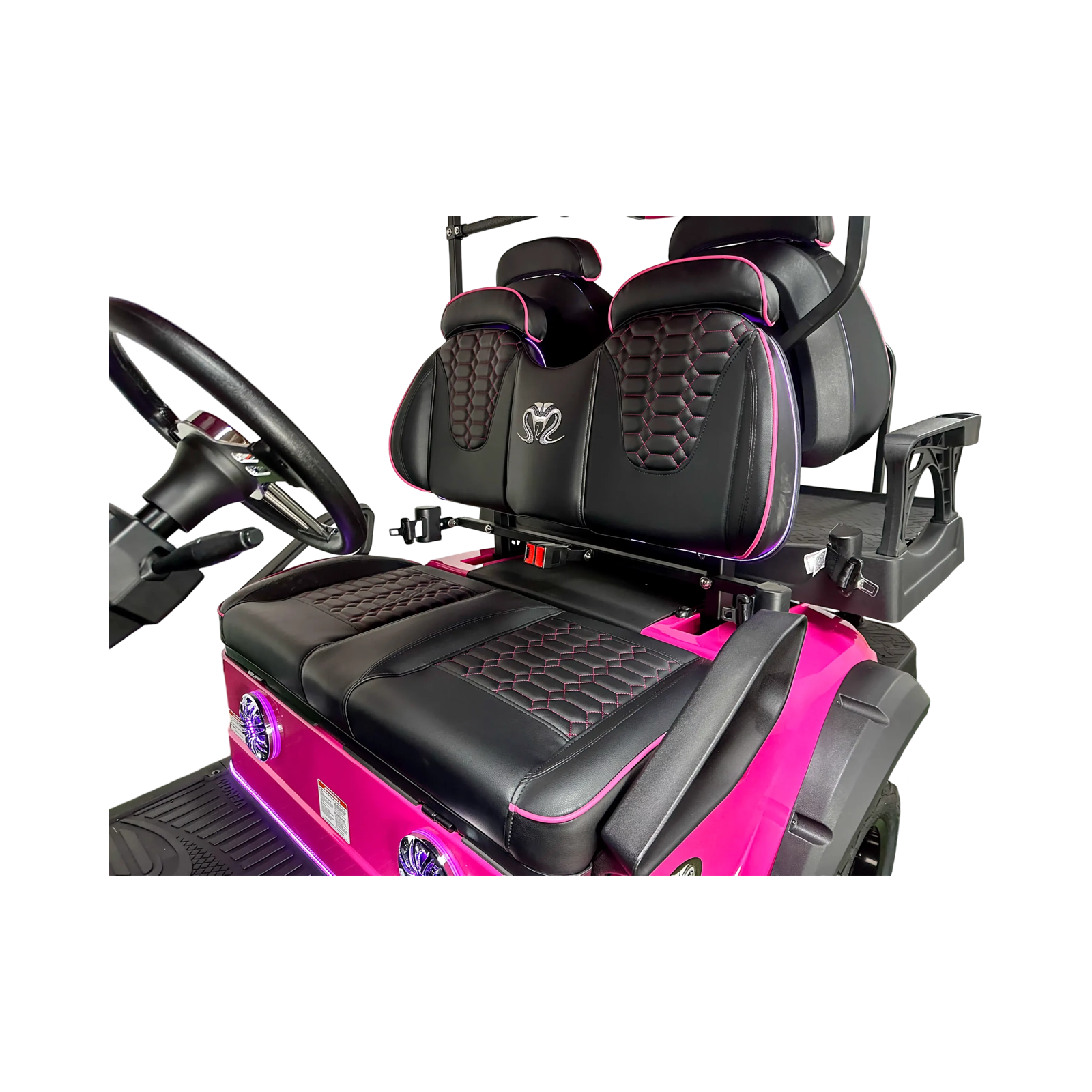 Venom Strike 4 Passenger 2+2 Lifted Golf Cart
