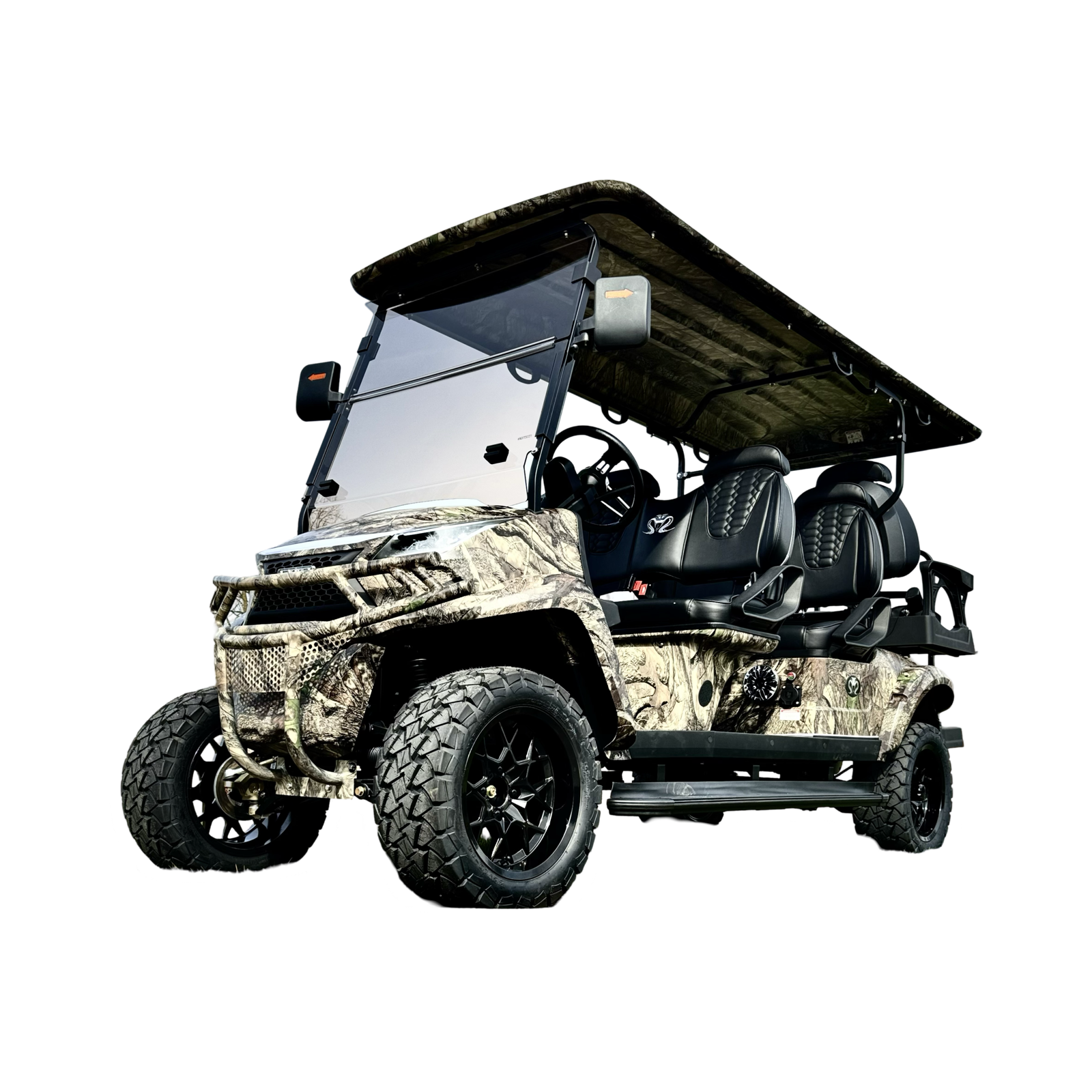 Venom Strike 4 Passenger 2+2 Lifted Golf Cart