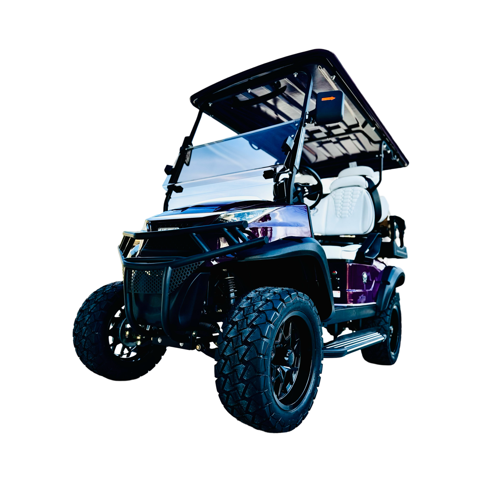 Venom Strike 4 Passenger 2+2 Lifted Golf Cart