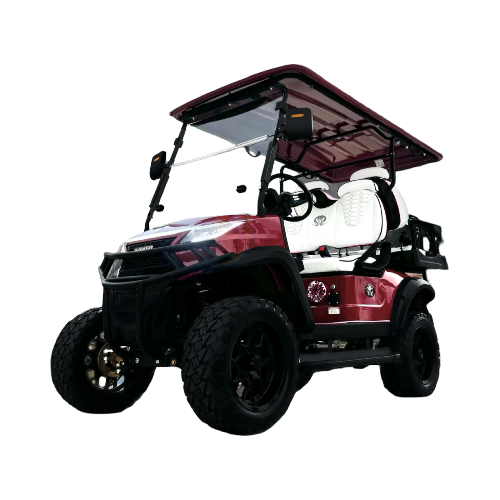 Venom Strike 4 Passenger 2+2 Lifted Golf Cart