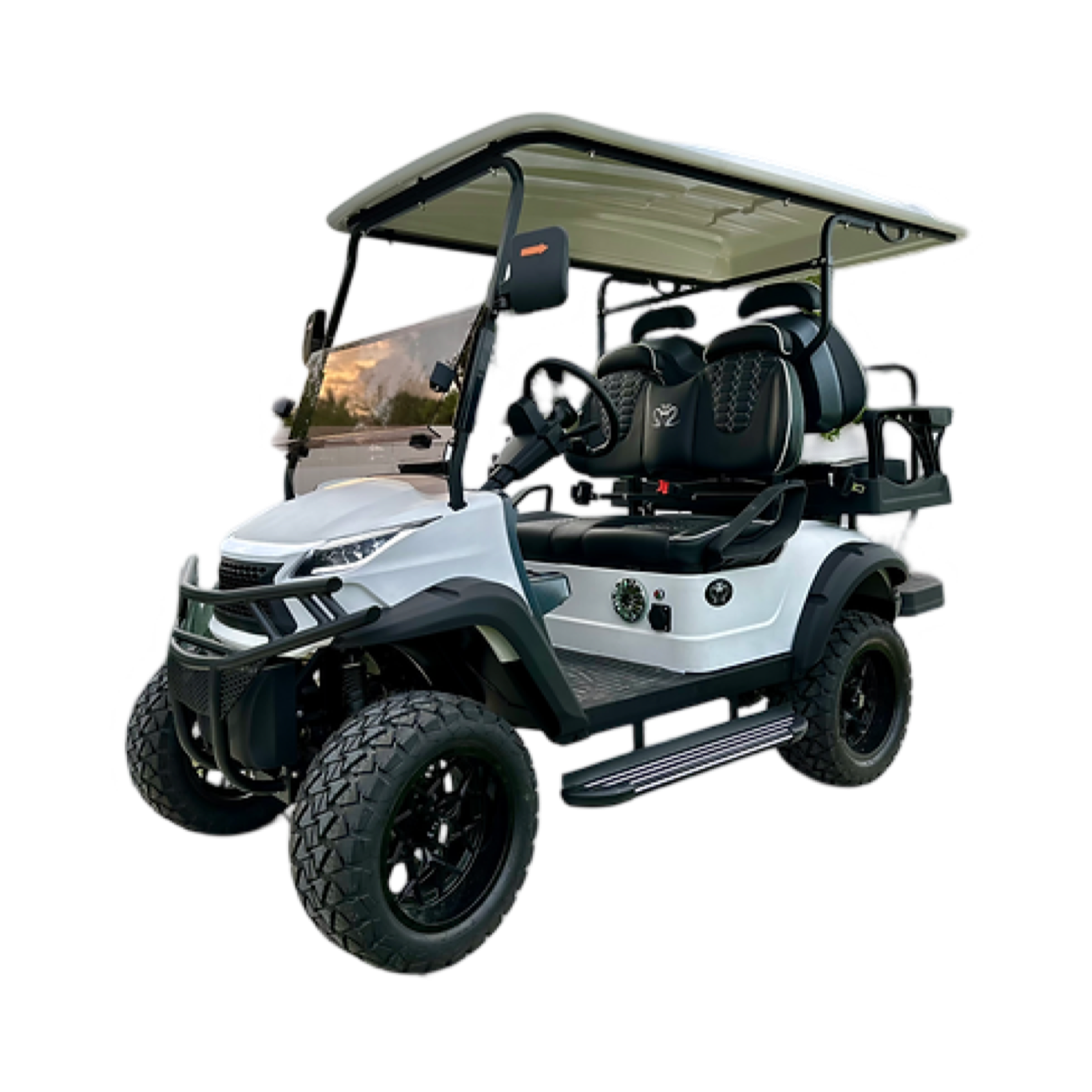 Venom Strike 4 Passenger 2+2 Lifted Golf Cart